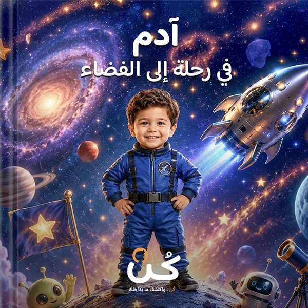 Hard Cover copy رسالة من الفضاء | كن شجعاً